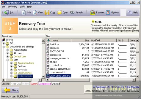 GetDataBack For NTFS 2025 Free Version
